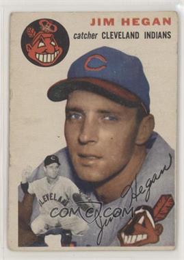 1954 Topps - [Base] #29.1 - Jim Hegan (White Back) [Good to VG‑EX]