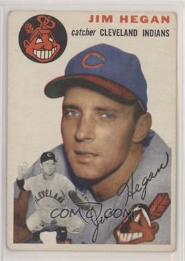 1954 Topps - [Base] #29.1 - Jim Hegan (White Back) [Good to VG‑EX]