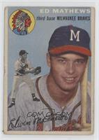 Eddie Mathews (White Back) [Good to VG‑EX]