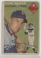 Duke Snider (White Back) [COMC RCR Poor]