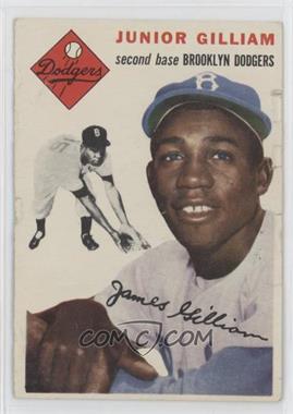 1954 Topps - [Base] #35.1 - Jim Gilliam (White Back; Junior on Card) [Good to VG‑EX]