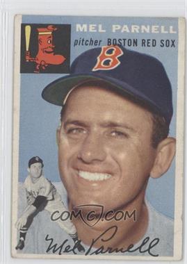 1954 Topps - [Base] #40.1 - Mel Parnell (White Back) [Noted]