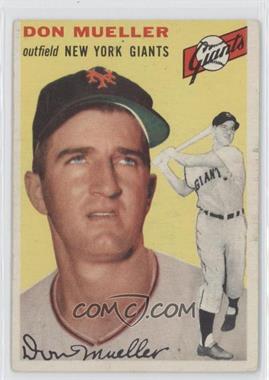 1954 Topps - [Base] #42.1 - Don Mueller (White Back) [Poor to Fair]