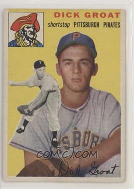 1954 Topps - [Base] #43.1 - Dick Groat (White Back)