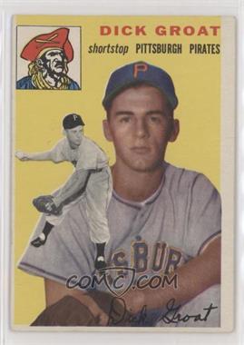 1954 Topps - [Base] #43.1 - Dick Groat (White Back)