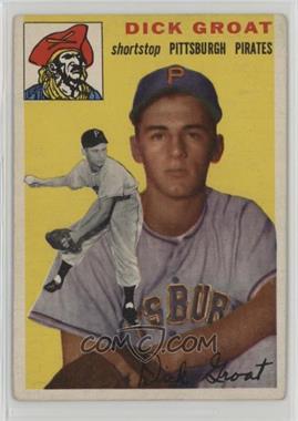 1954 Topps - [Base] #43.1 - Dick Groat (White Back)