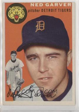 1954 Topps - [Base] #44.1 - Ned Garver (White Back)