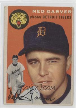 1954 Topps - [Base] #44.1 - Ned Garver (White Back)