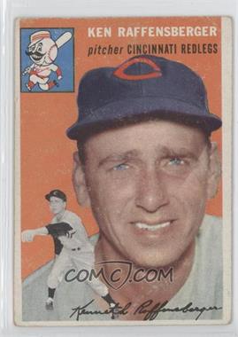 1954 Topps - [Base] #46.1 - Ken Raffensberger (White Back) [Good to VG‑EX]