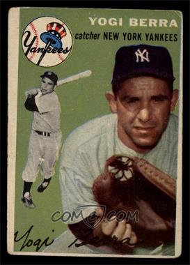 1954 Topps - [Base] #50.1 - Yogi Berra (White Back) [GOOD]