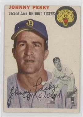 1954 Topps - [Base] #63 - Johnny Pesky