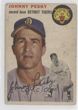 1954 Topps - [Base] #63 - Johnny Pesky