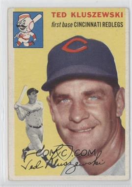 1954 Topps - [Base] #7.1 - Ted Kluszewski (White Back) [Good to VG‑EX]