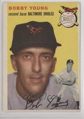 1954 Topps - [Base] #8.1 - Bobby Young (White Back)