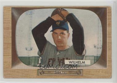 1955 Bowman - [Base] #1 - Hoyt Wilhelm [Good to VG‑EX]