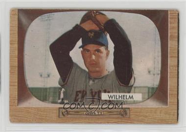 1955 Bowman - [Base] #1 - Hoyt Wilhelm [Good to VG‑EX]