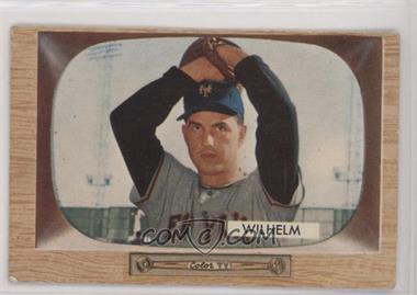 1955 Bowman - [Base] #1 - Hoyt Wilhelm [Good to VG‑EX]