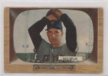 1955 Bowman - [Base] #1 - Hoyt Wilhelm [Good to VG‑EX]