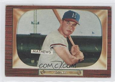 1955 Bowman - [Base] #103 - Eddie Mathews