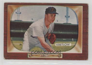 1955 Bowman - [Base] #108 - Lou Kretlow [Good to VG‑EX]
