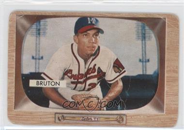 1955 Bowman - [Base] #11 - Bill Bruton [COMC RCR Poor]