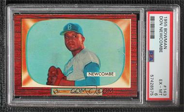 1955 Bowman - [Base] #143 - Don Newcombe [PSA 6 EX‑MT]