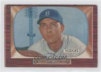 Gil Hodges (Card Lists him as an Outfielder) [Poor to Fair]