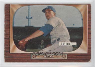 1955 Bowman - [Base] #170 - Carl Erskine [Good to VG‑EX]