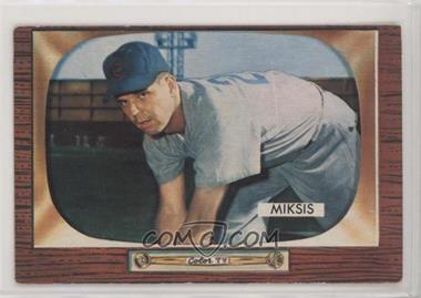 1955 Bowman - [Base] #181 - Eddie Miksis