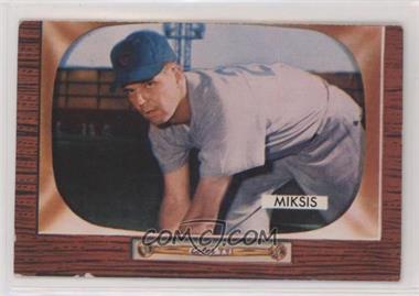 1955 Bowman - [Base] #181 - Eddie Miksis