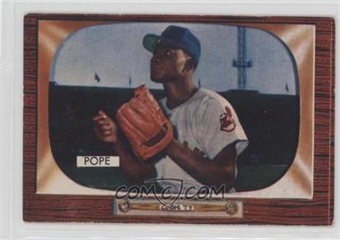 1955 Bowman - [Base] #198 - Dave Pope