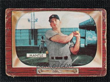 1955 Bowman - [Base] #202 - Mickey Mantle [Poor to Fair]