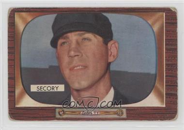 1955 Bowman - [Base] #286 - Frank Secory [Poor to Fair]