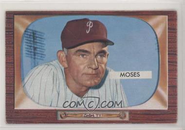 1955 Bowman - [Base] #294 - Wally Moses