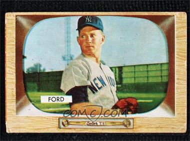 1955 Bowman - [Base] #59 - Whitey Ford [Poor to Fair]