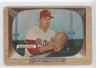 1955 Bowman - [Base] #64 - Curt Simmons [Poor to Fair]