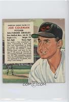 Joe Coleman (Contest Ends April 15, 1956) [Good to VG‑EX]