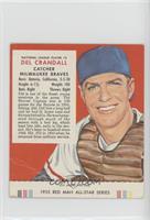 Del Crandall (Contest Ends April 15, 1956) [Poor to Fair]