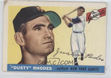 1955 Topps - [Base] #1 - "Dusty" Rhodes [Good to VG‑EX]