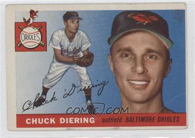 1955 Topps - [Base] #105 - Chuck Diering [Good to VG‑EX]