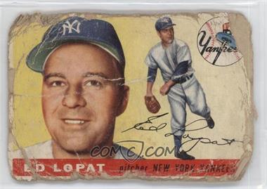 1955 Topps - [Base] #109 - Ed Lopat [COMC RCR Poor]