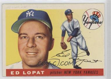 1955 Topps - [Base] #109 - Ed Lopat