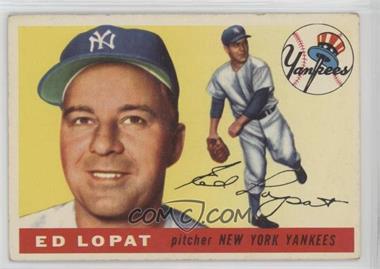 1955 Topps - [Base] #109 - Ed Lopat