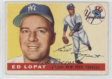 1955 Topps - [Base] #109 - Ed Lopat