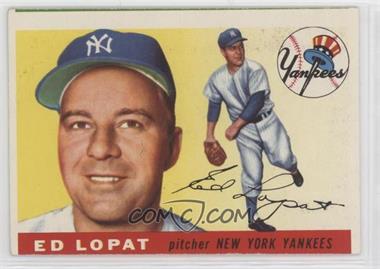 1955 Topps - [Base] #109 - Ed Lopat