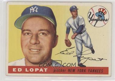 1955 Topps - [Base] #109 - Ed Lopat