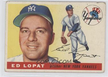 1955 Topps - [Base] #109 - Ed Lopat [Good to VG‑EX]