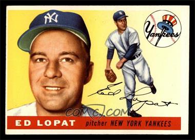 1955 Topps - [Base] #109 - Ed Lopat [EX MT]