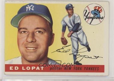 1955 Topps - [Base] #109 - Ed Lopat