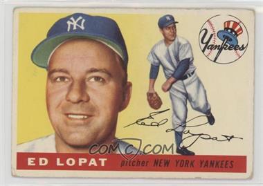 1955 Topps - [Base] #109 - Ed Lopat